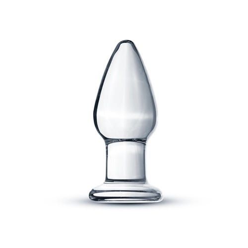 Gildo »Transparent« Analplug aus Glas - 9.4cm